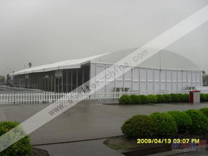 弧形篷房与拱形篷房 多功能的会议及展览解决方案